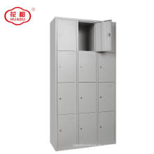 Gabinete de armario de armario de metal de almirah de acero de 12 puertas